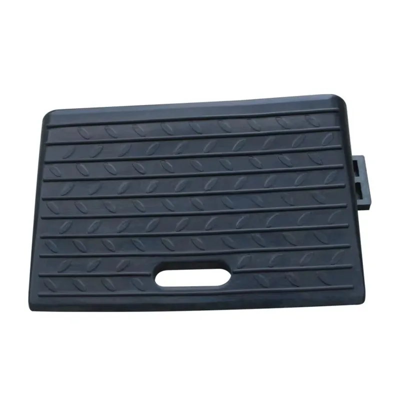 Easy access to wheelchair ramps Rubber speed bumps Lane Sidewalks Effective curb ramps Wheelchair quick access
