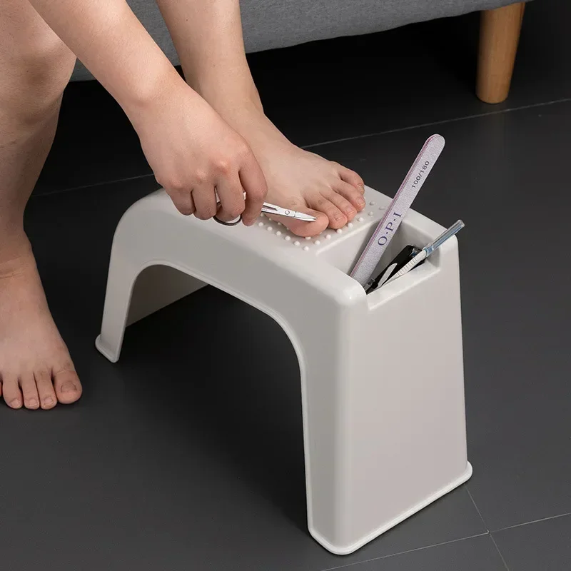 Trimming stool Pediatric manicure nail clipper home shaver for leg hair and foot pads for easy storage