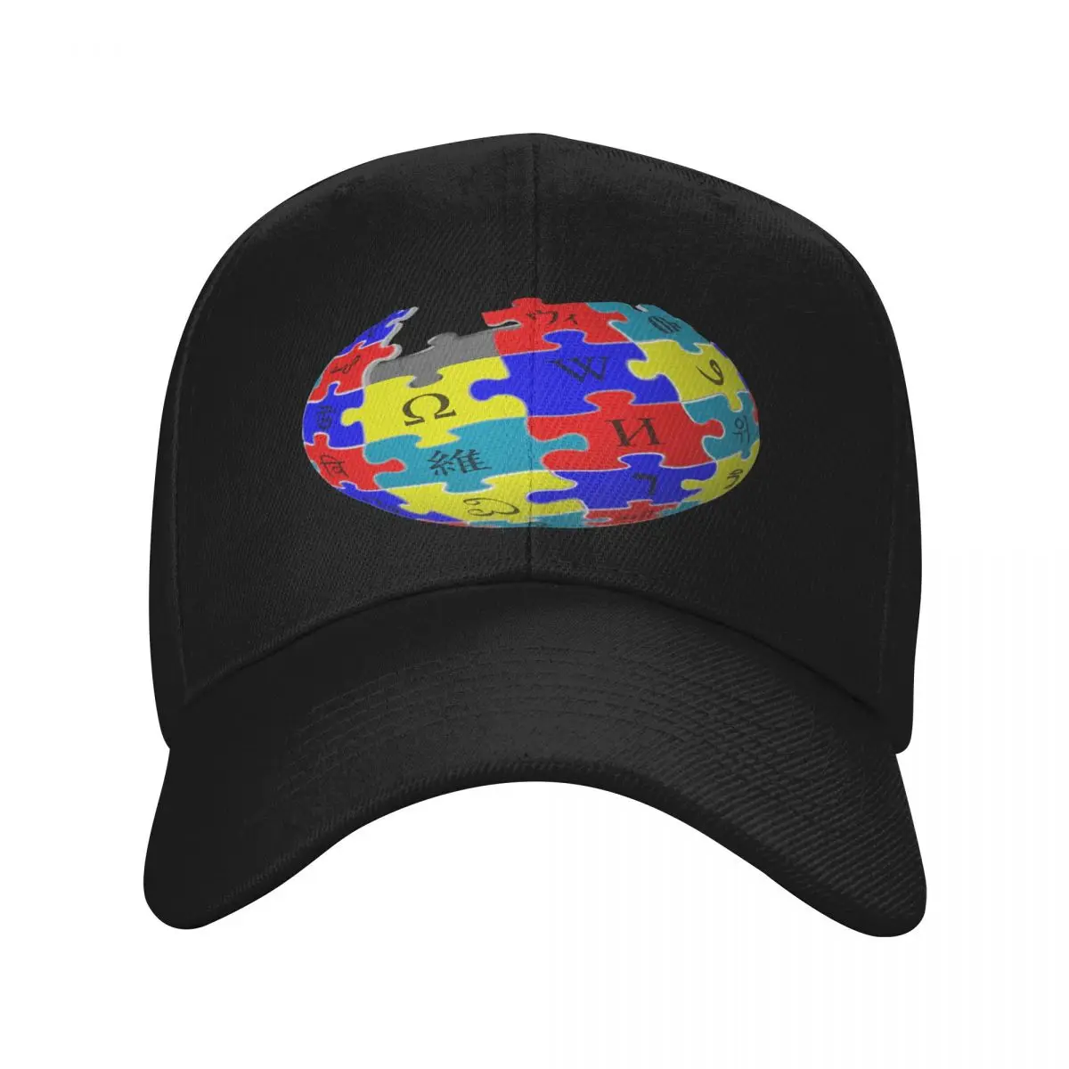 Gorra de béisbol con logotipo de Autismo para hombre, gorro deportivo, 266