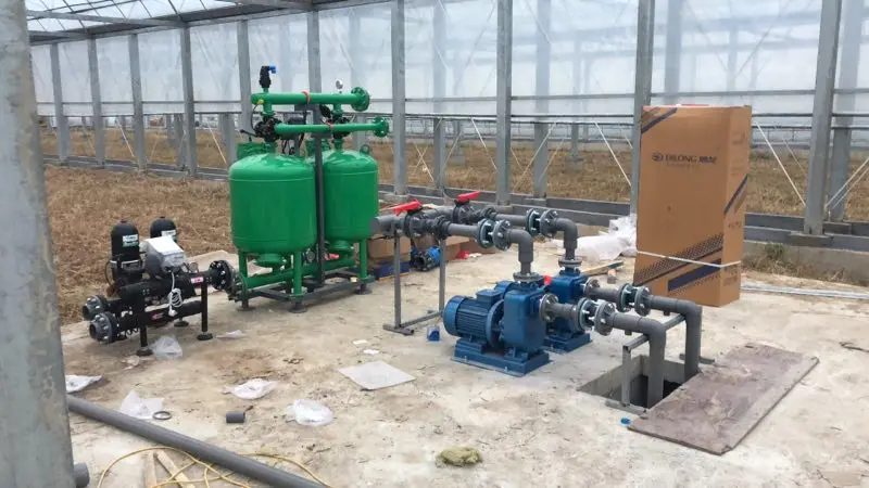 Self-Cleaning Sand Media Filter Tank Efficient Irrigation Filtration System for Watering