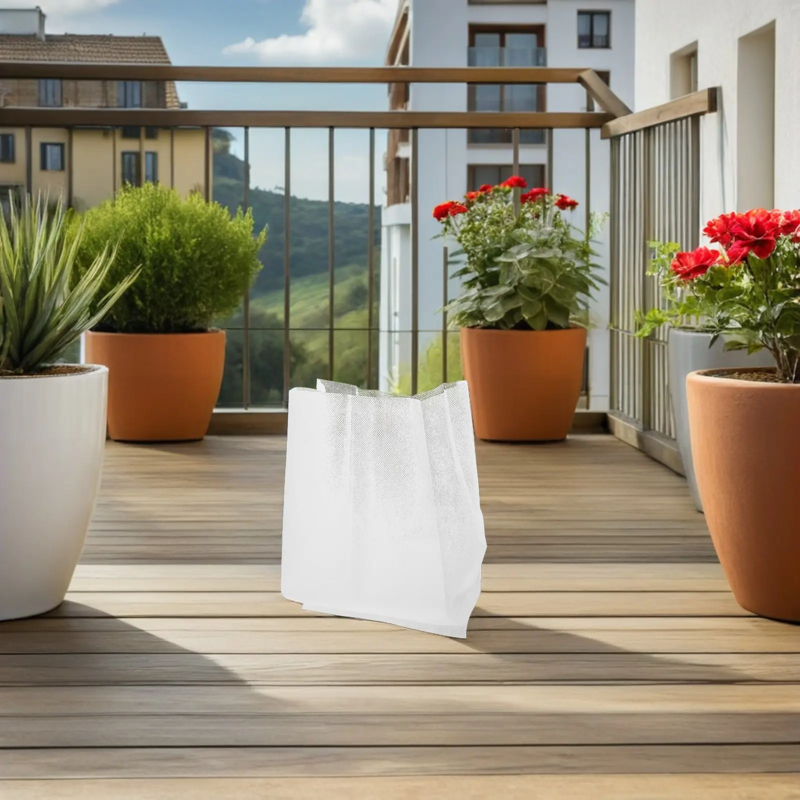 200Pcs Nursery Growing Bags Breathable Non-Woven Fabric Seedling Grow Bags for Vegetables Fruits Flowers Gardening Planter
