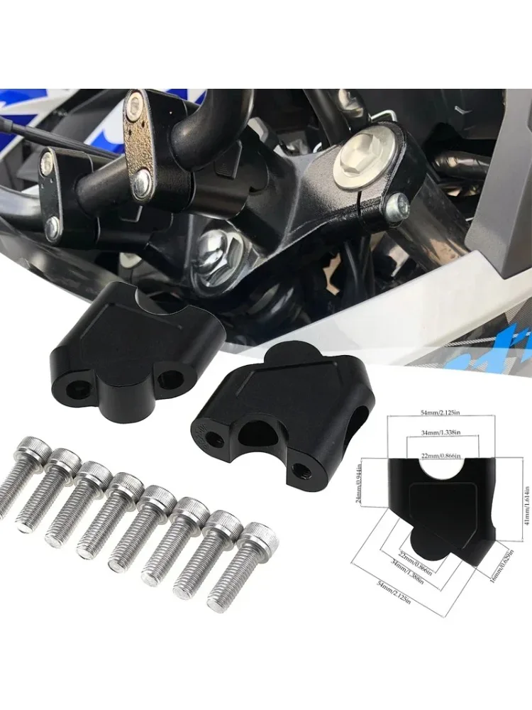 

For SUZUKI DL1000 DL650 DL250 Motorcycle Riser Clamps Raised Rear Shift Brackets CNC Aluminum Modification Accessories