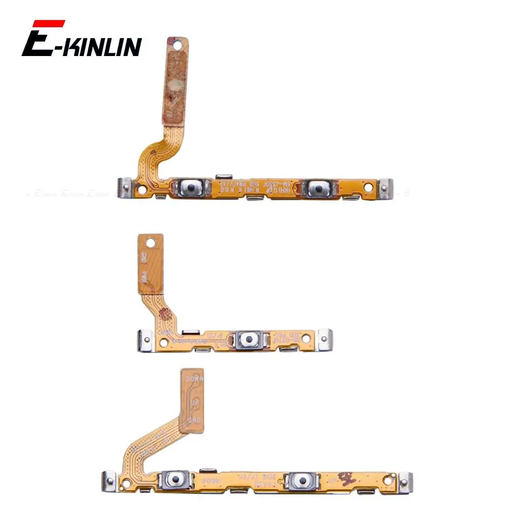 Volume Button Power Switch On Off Key Ribbon Flex Cable For Samsung Galaxy J3 J5 J7 Pro 2016 2017 Replacement Parts