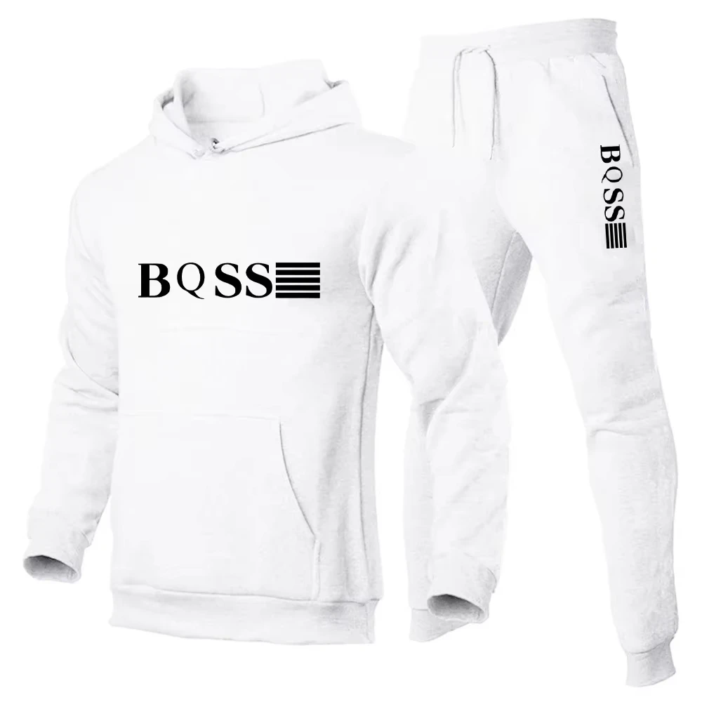 

Men's Sports Suits Fashion Tracksuit Women Hoodies + Pants Two Pieces Sets Running Casual Sweatshirts Sweatpants Men's Clothing