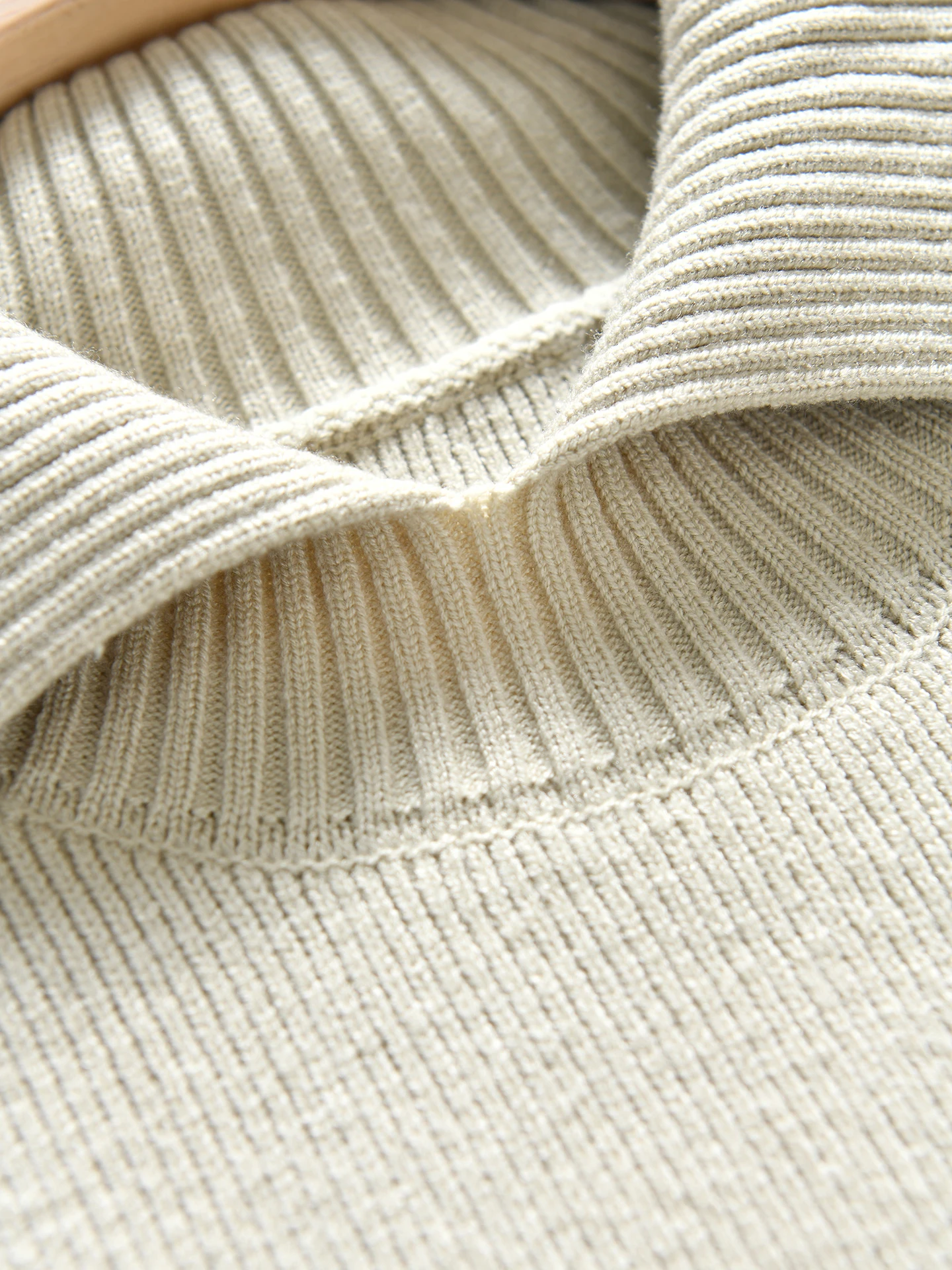Laid-back Soft Knitted Design Casual Fashionable Men's Sweater Flip Collar Knitwear Autumn Winter Thick Long Sleeve Warmth