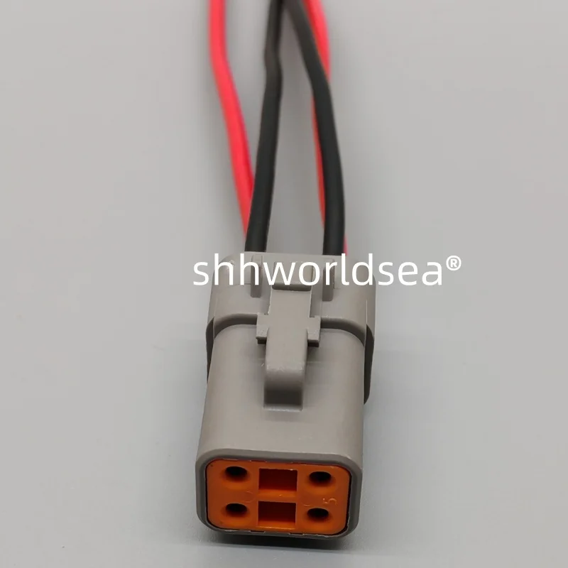 1/10Sets 4Pin Male or Female Automotive connector waterproof plug DTP06-4S DTP04-4P Two types of terminal options for Cummins