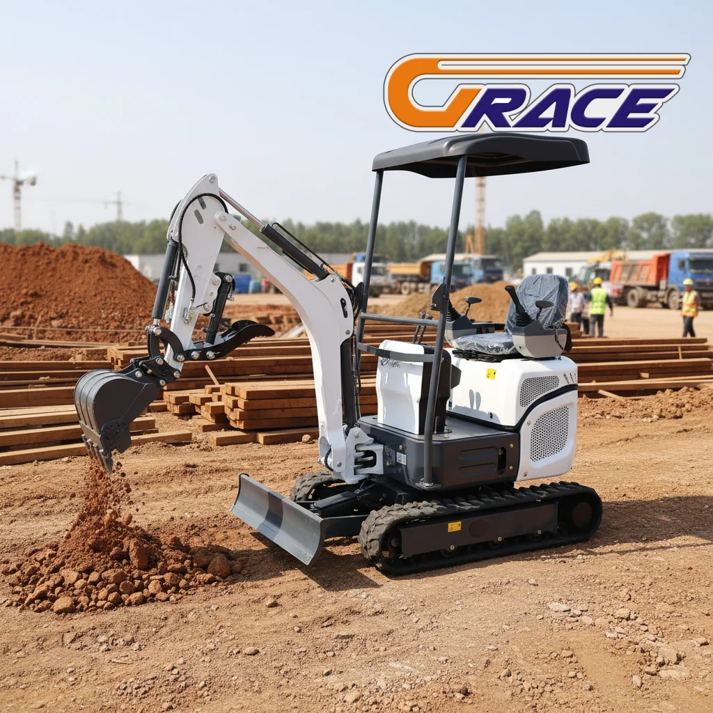 

Mini Excavator 2.8 Ton EPA Approved Small Digger Multifunctional Garden & Orchard Factory Sale