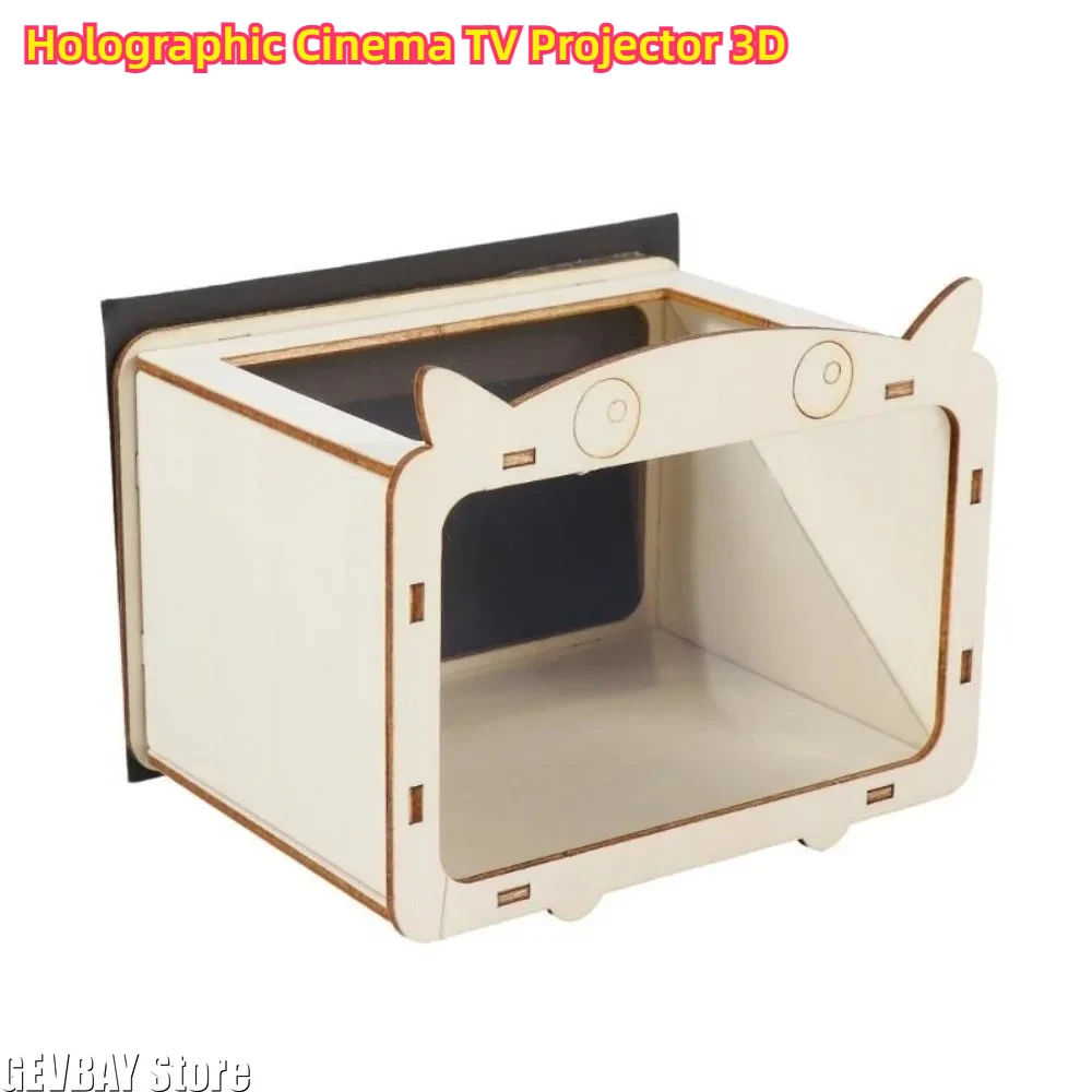 Holographic Cinema TV Projector 3D - Scientific Experiment Materials for Children Gift