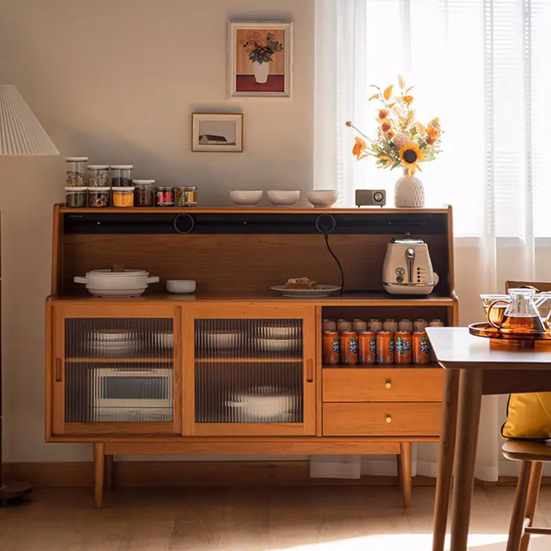 cabinet Nordic entrance cabinet, living room multi-functional locker integrated cabinet, simple tea cabinet storage sidecabinet