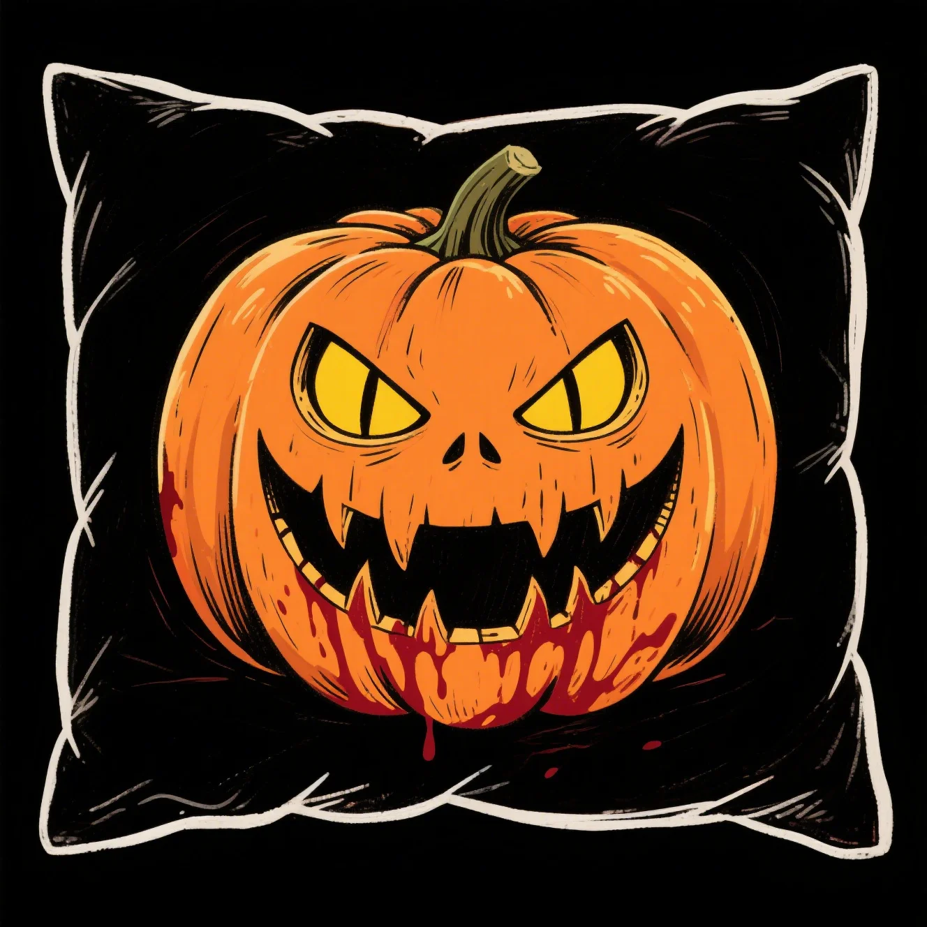 

Ghostly Giggles Sugar Skull Pillowcases For Dia De Los Muertos With Eerie Yet Amusing Artistic Design Elements