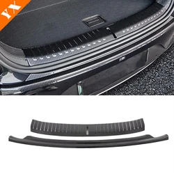 Carbon look Trim For BYD Tang EV 2021-2024 Styling Moulding Car Rear Trunk Protector Plate Anti Hit/Dust sill Cover Accessories