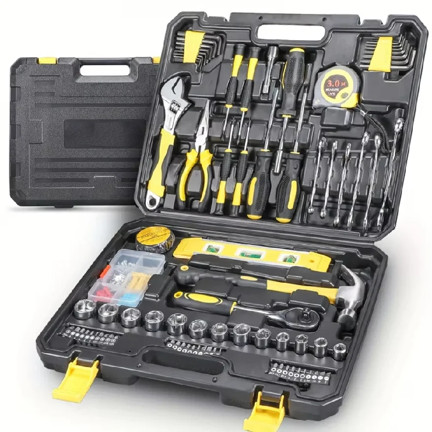 

108 Pcs/set Acmount Tool Kit Home Tool Kit DIY Household Tool Sets for Home Repair and Maintenance