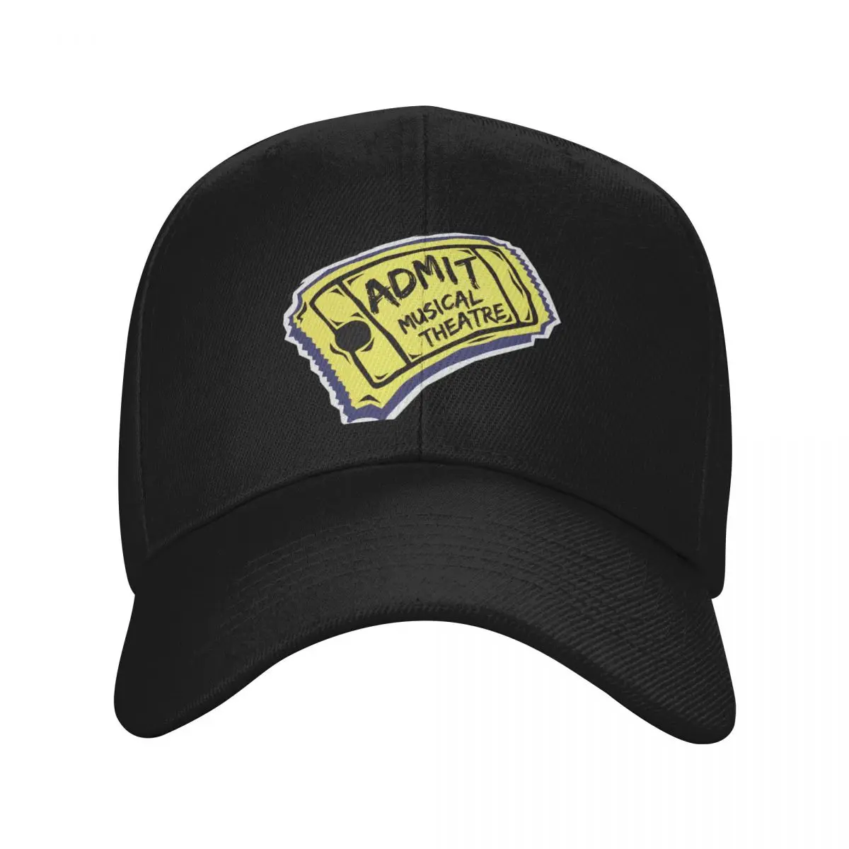 ADMIT Musical Theatre Baseball Cap hard hat party Hat Christmas Hat Men's Baseball Women's