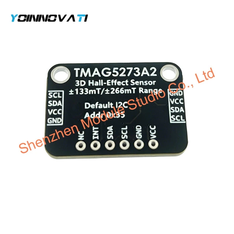 1PCS TMAG5273A2 3D Linear Hall Effect Sensor TMAG5273 3-Axis Magnetic Field Detection Module