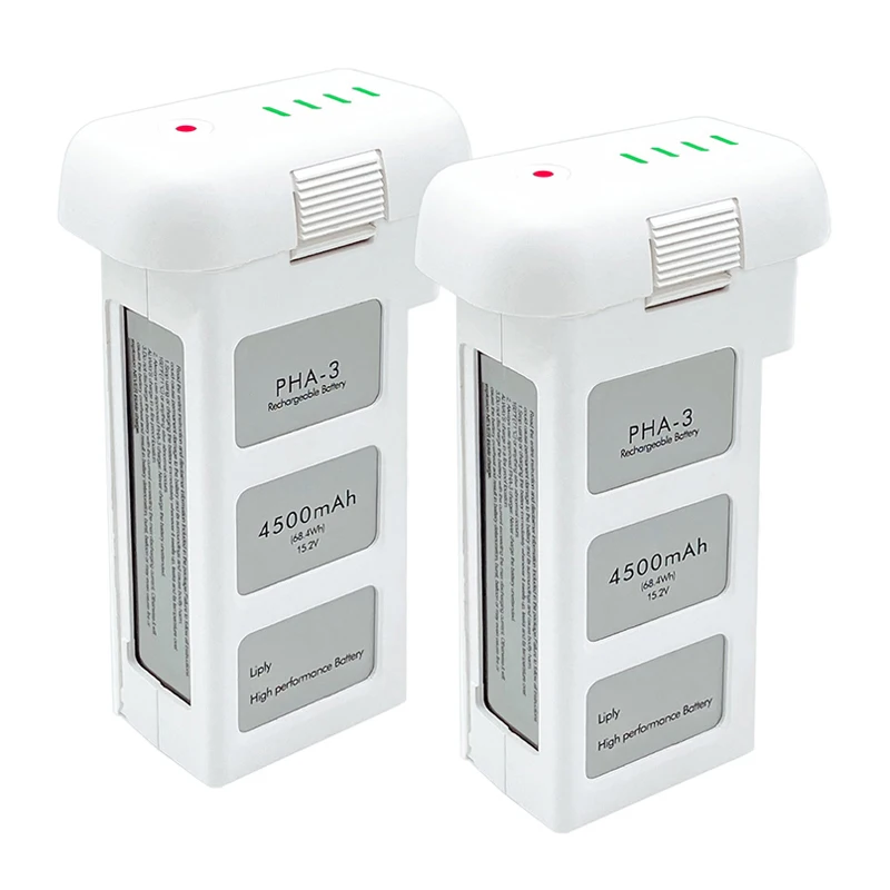 Drone Battery For DJI Phantom 3 Pro / Standard / Advanced / SE / 4K 15.2V 4500mAh LiPo 4S Intelligent Replacement Batteries