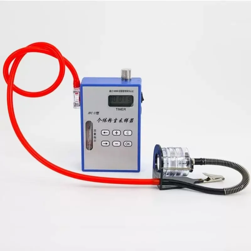 For  JFC-3 Personal Dust Sampling Device Portable Air Particulate Collector Constant Flow Industrial Workplace Dust Concentratio