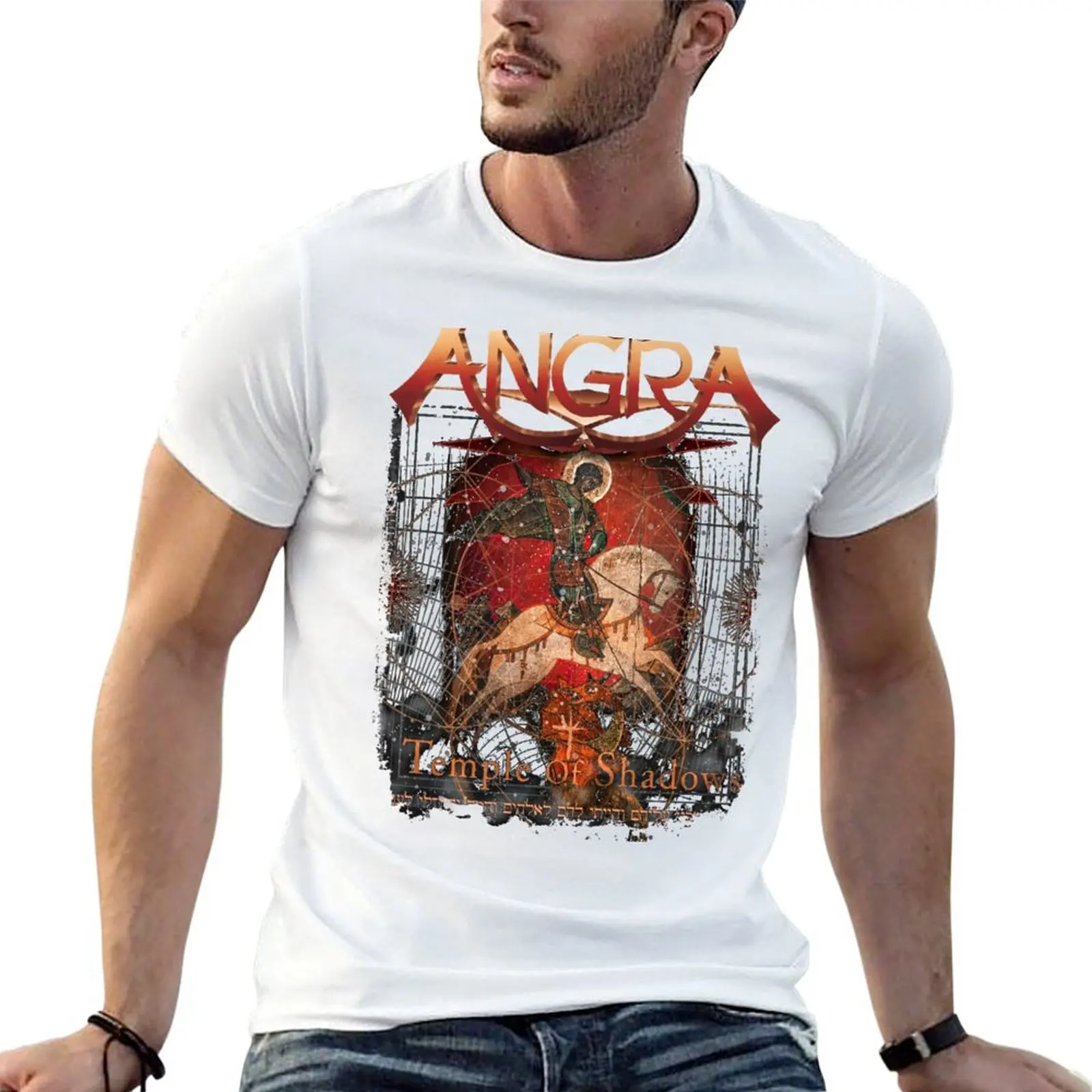 

Angra - Temple of Shadows T-Shirt essential t shirt t shirt man casual man t shirt summer T-Shirt