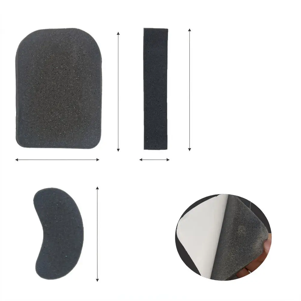 Ankle Protection Pads For Ski Boots Memory Foam Shin Support Self Adhesive Cushion Inserts Winter Sports Accessories