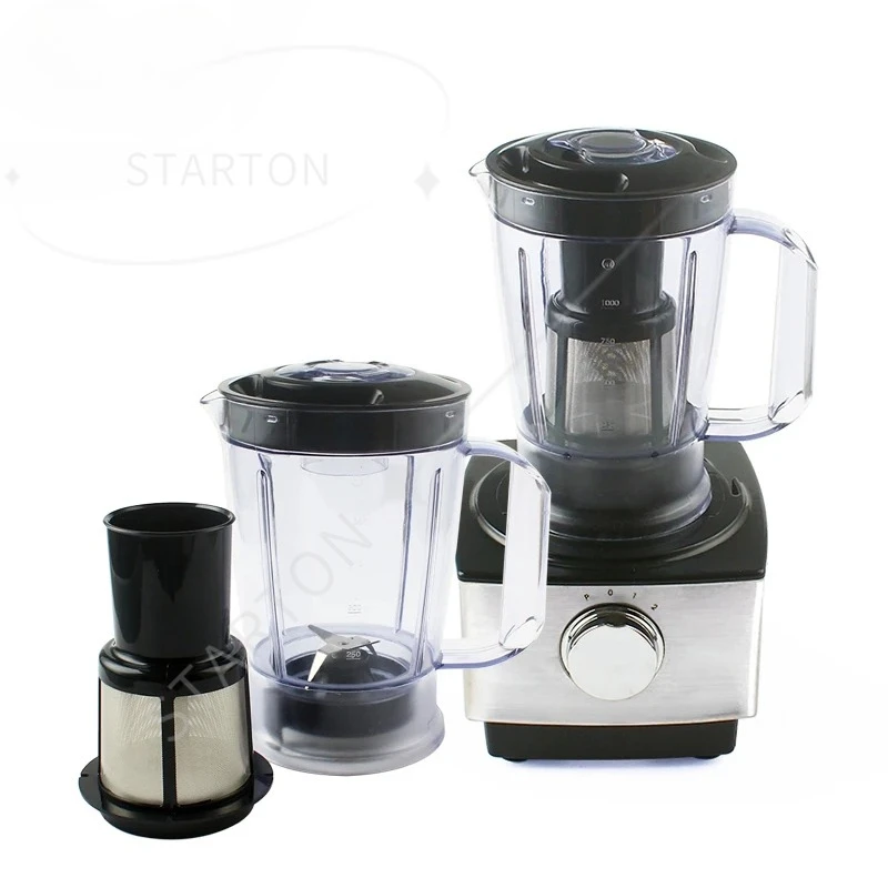 Blender Vegetable Cutter Meat Grinder Chopper Whisk Dough Mixer Smoothie Juicer Squeezer Dry Grinding Machine EU