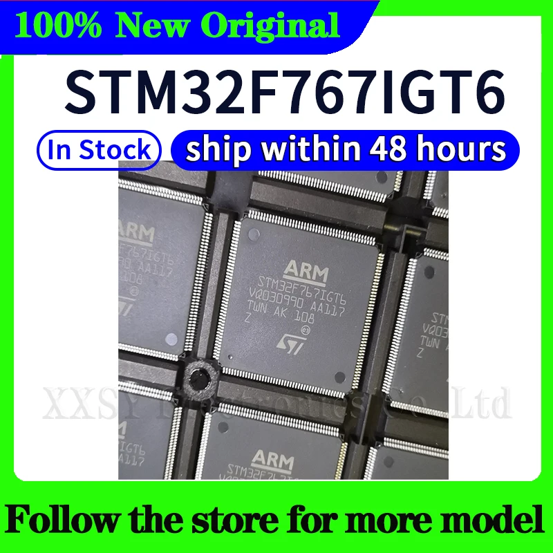 

STM32F767IGT6 In stock 48 hours ship