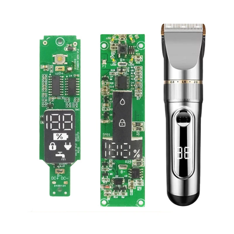 

Factory OEM/ODM custom PCBA control circuit motherboard for electric hair shaver electric hair clipper hair clipper