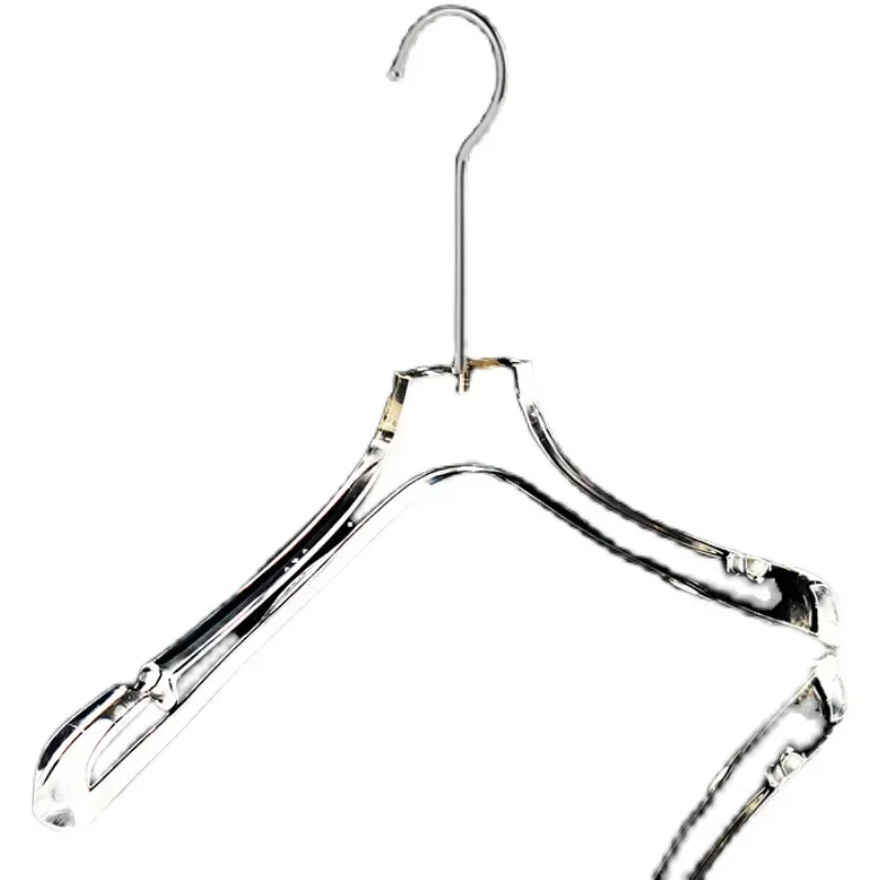 【5 Pcs】Transparent Acrylic Hangers for High-end Clothing Stores