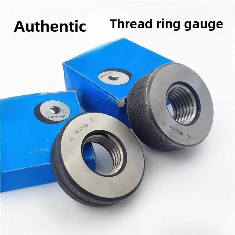 

Кольцевой калибр с резьбой Hongfeng M8 M10 M12 Go NoGo Gauge 1, 25, 1, 2, 1, 1, 75, прецизионный измерительный инструмент с шагом