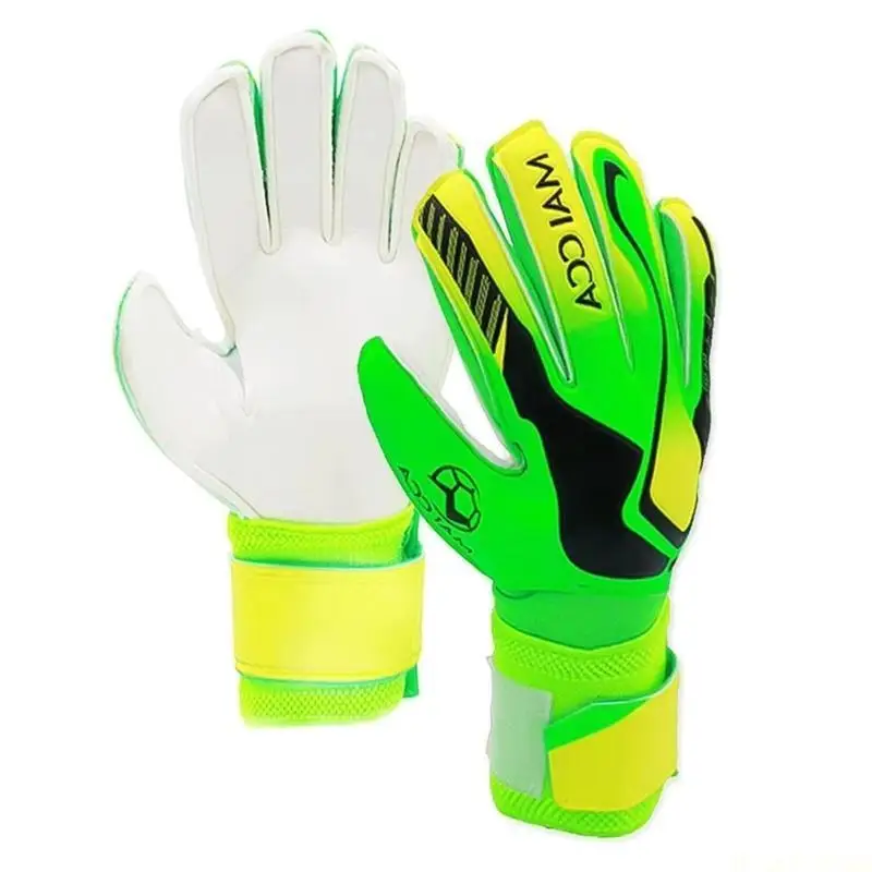 

M5TC Goalkeeper Gloves Nonslip Football Training Gloves Latex Support Football Game Gloves Competition Soccer Equipment