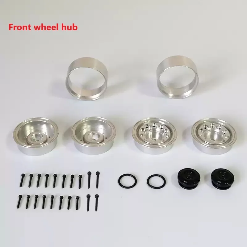 1:14th Scale Dakar Truck Rally Car Climbing Wheel Hub Rim JDM For Tamiya RC Tipper For SCANIA 770S Volvo Tire  Toy