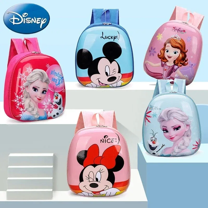 

Новинка Disney 2026, детская школьная сумка с Микки и твердым корпусом, детский сад, милый рюкзак для малышей, модная сумка из яичной скорлупы для мальчиков и девочек