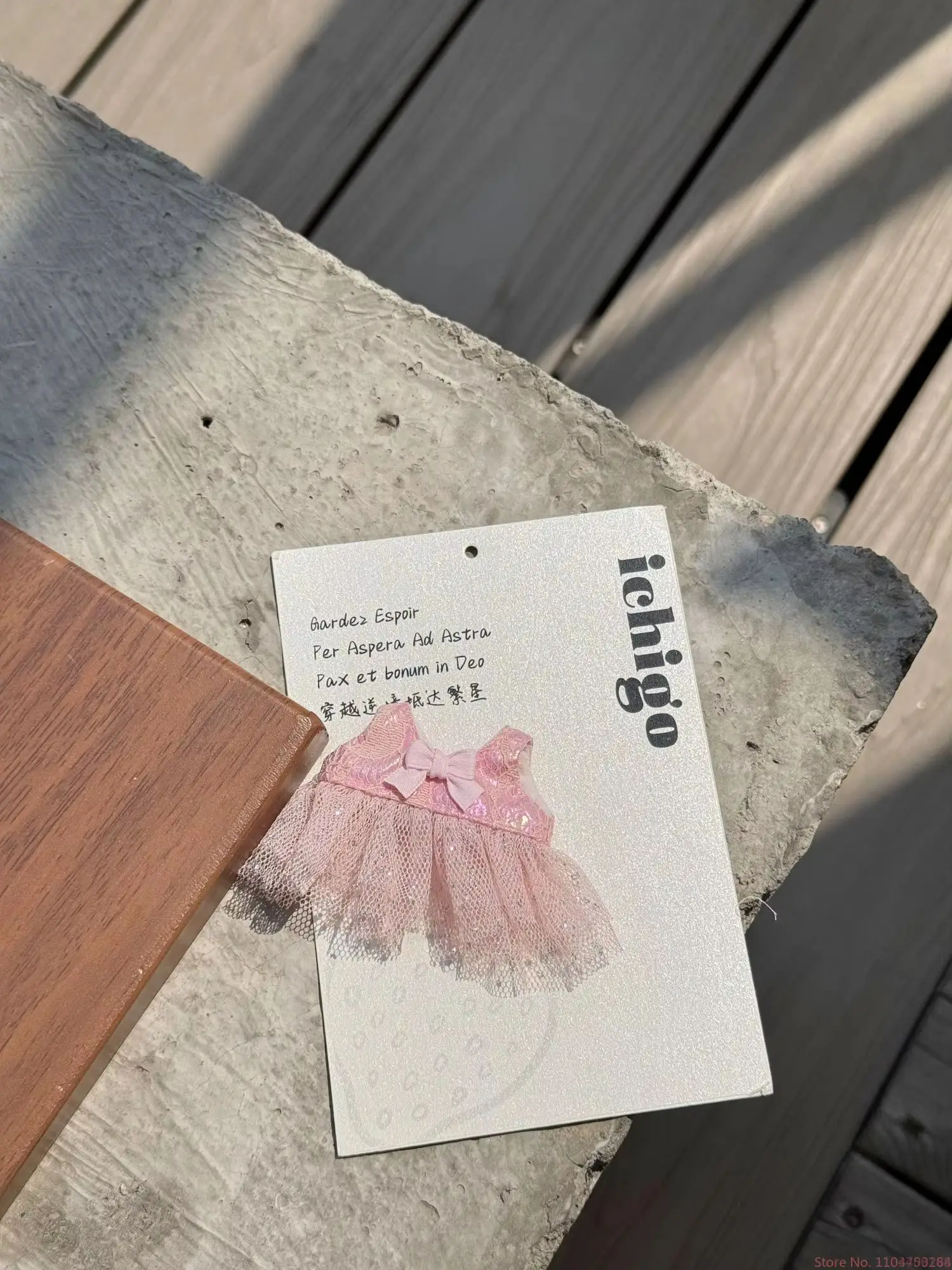 New Arrival For Labubu 4.0 The Pin For Love Vinyl Doll Pendant Mesh Dress Doll Clothing Outfit Replace Decoration Girl Gifts