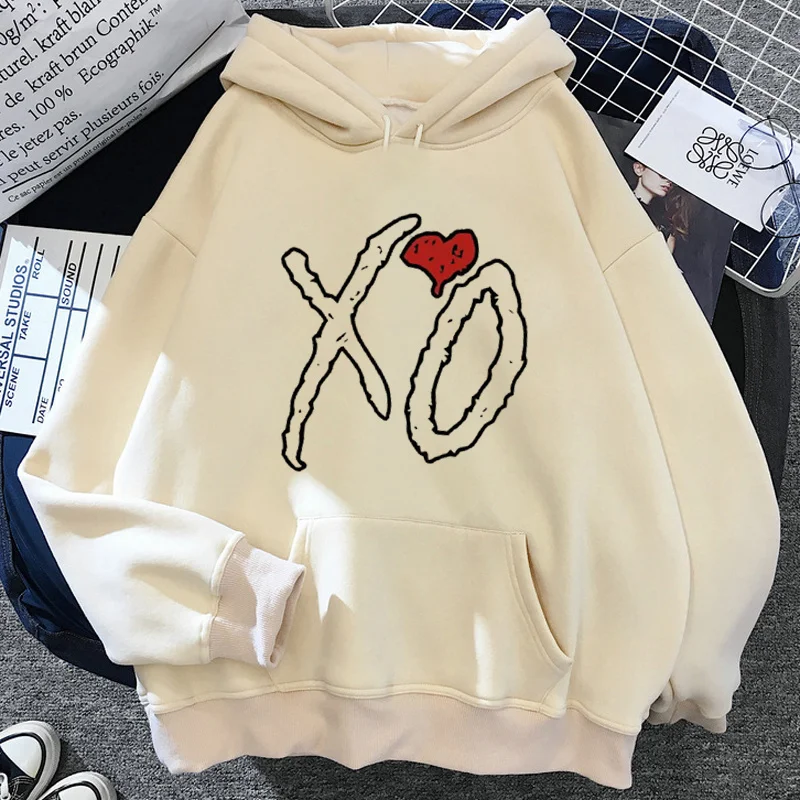 the Weeknd hoodies men funny anime anime clothing men Winter Pullover