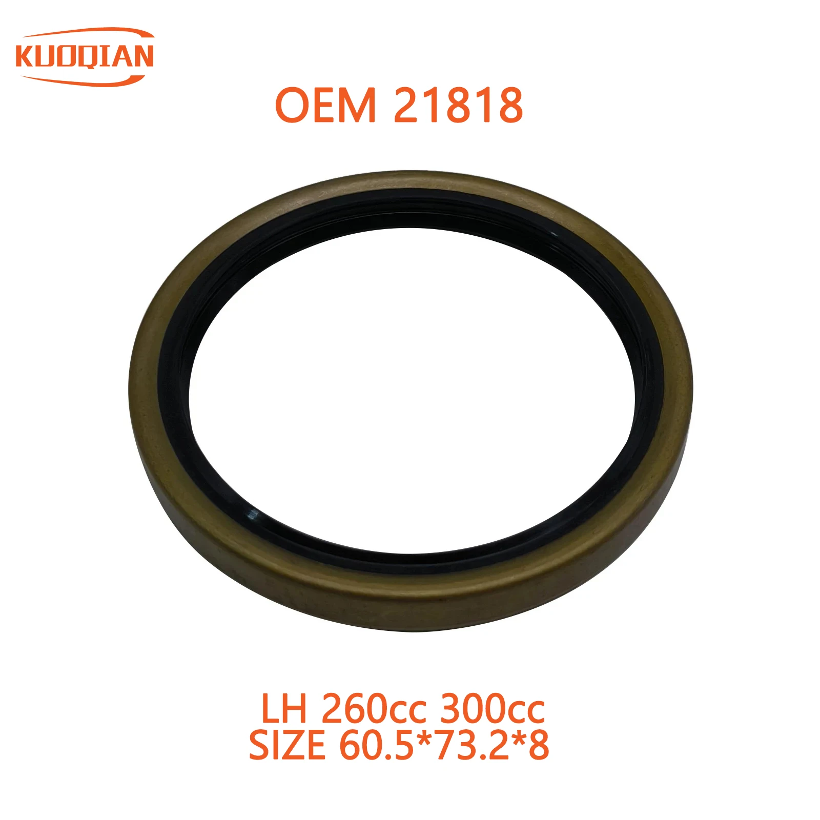 Seal Sleeve/Oil Sealant Front Shock Suit For LINHAI 260 /LINHAI300ATV Code 21818 Size 60.5X73.2X8