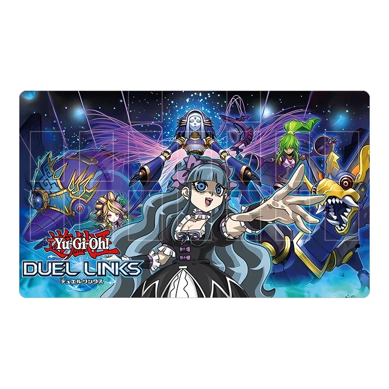 Yu Gi Oh Cards Pad Anime Game El Shaddoll Waterproof Thickened Solo Dueling Self Made HD Custom Made Battle Table Mat DIY Gift