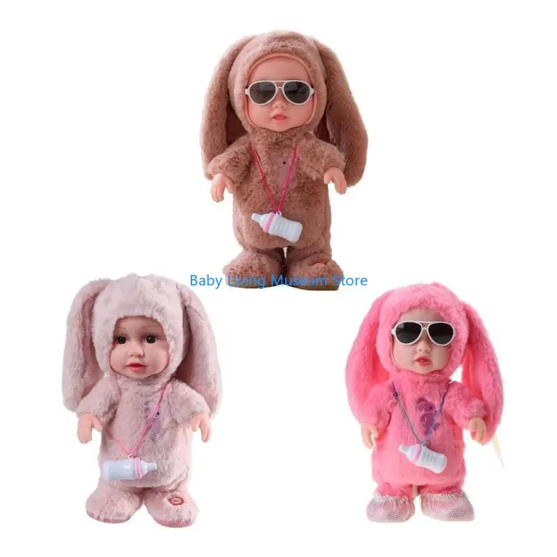 

P31C Красочный электрический электрический для кукольной игрушки поет игрушечные прогулки, разговоры для куколь