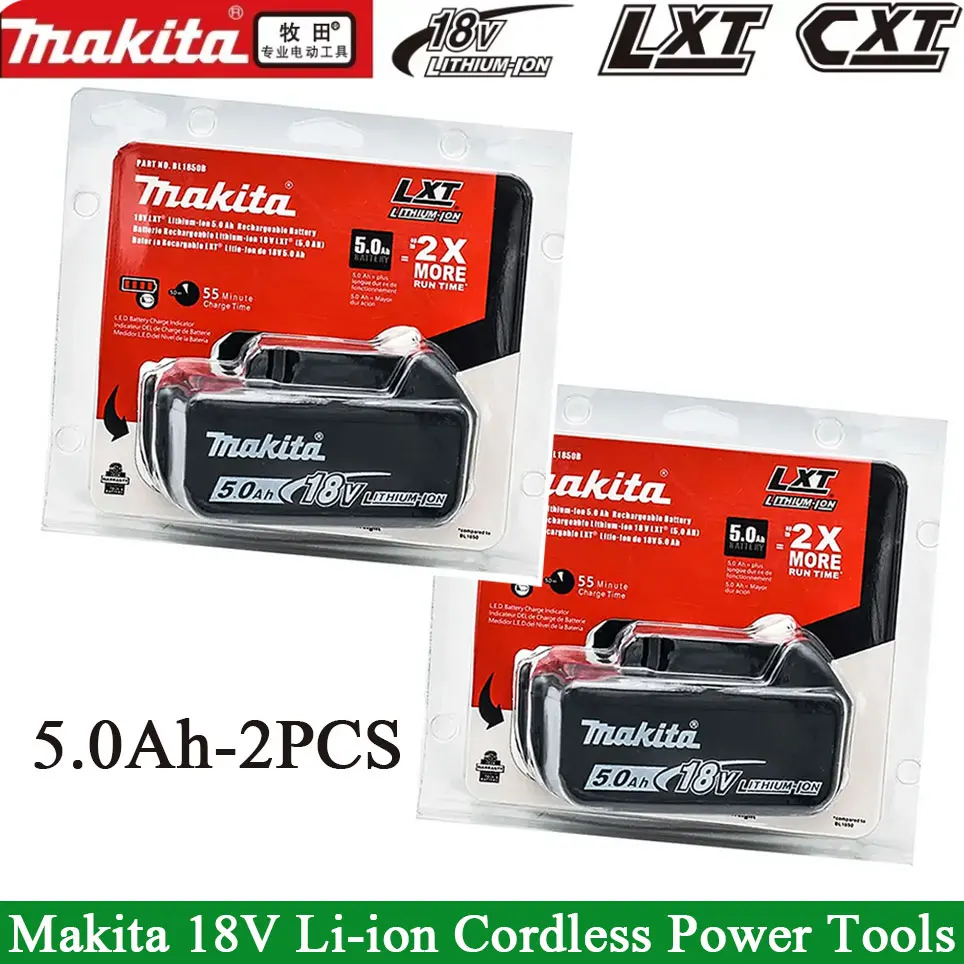 

Makita 18V Battery Replacement Accessories BL1860 BL1850 BL1830 18V Li-ion Rechargeable batteries Pack For Power Tools