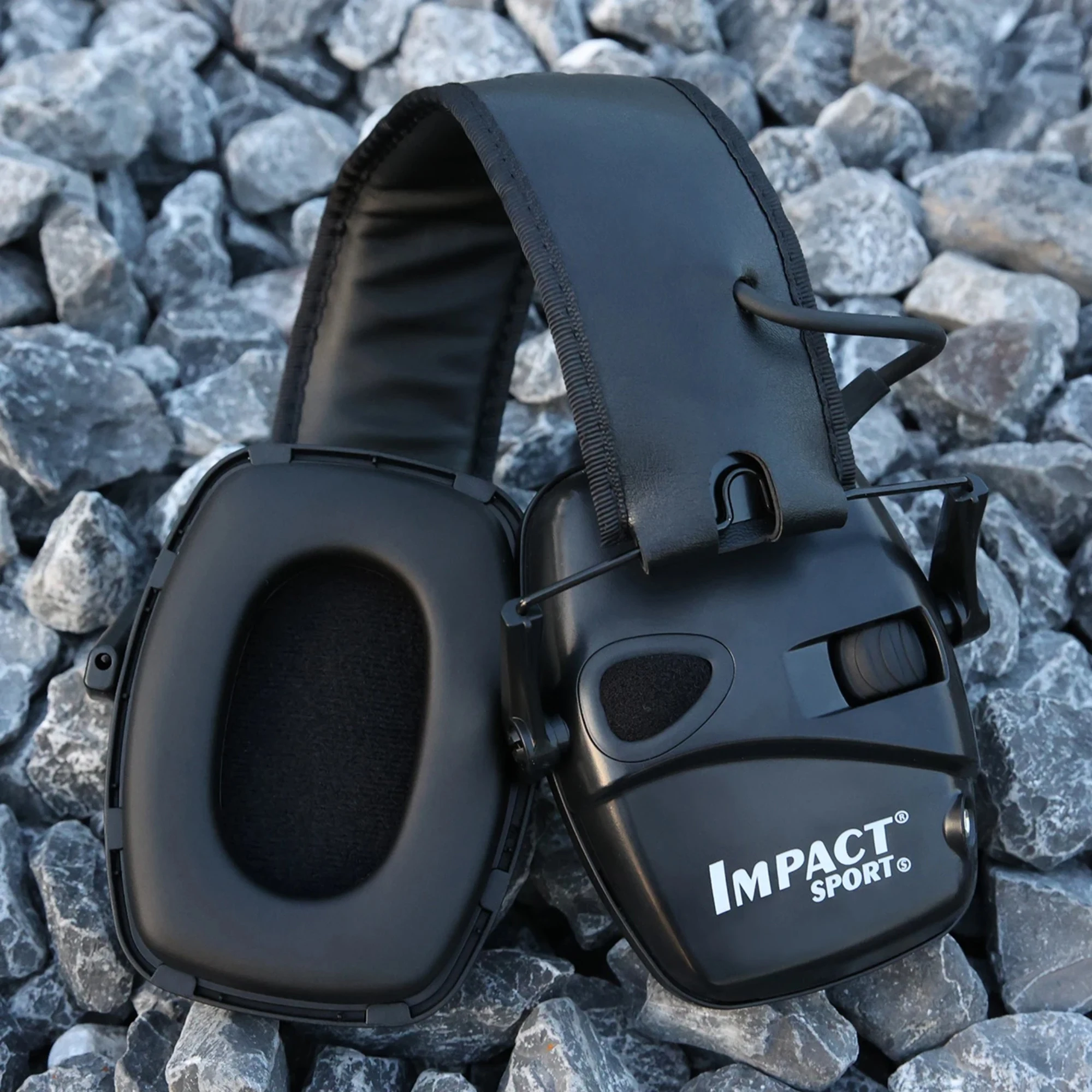 Professional Electronic Earmuffs NRR 23dB - Smart Noise Reduction & Sound Amplification up to 82dB for Shooting/Hunting