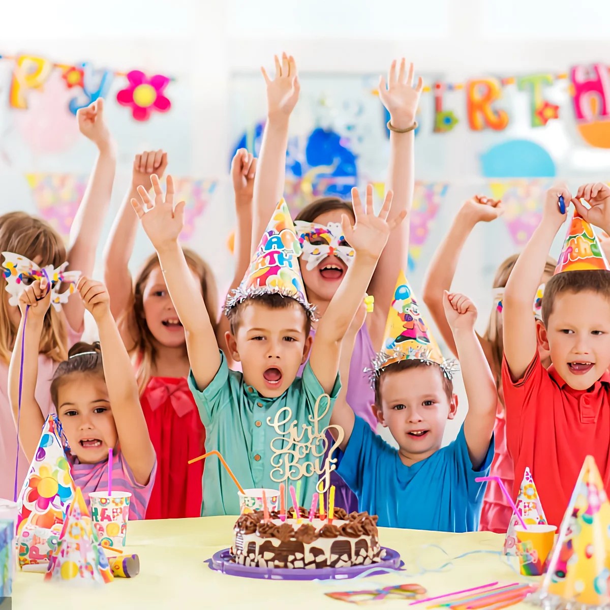 Decoração de bolo gênero revelar topper menino menina decoração bebê ornamento aniversário flash