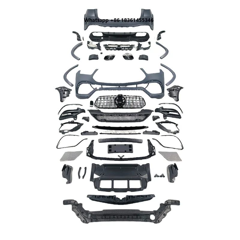 For S Class Upgrade Bump Hot Selling Car Accessories Sale AMG53 Style Bodykit Full W167 Body Kits Convertible