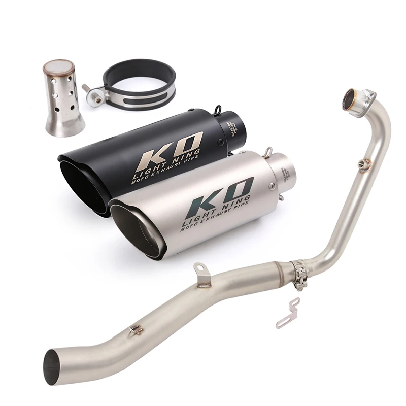 For LIFAN KP mini150 2015-2025 Full System Motorcycle Exhaust Stainless Steel Header Pipe Muffler With DB Killer