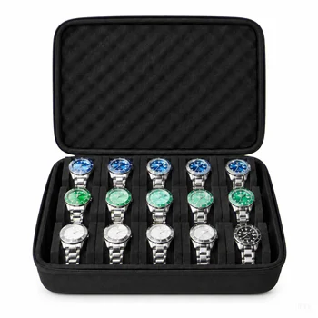 HTMCK 15-Slot Watch Storage Box