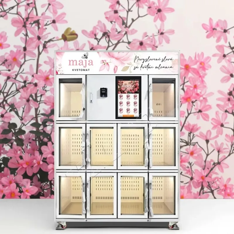 Flower Vending Machine for Business Hospital Shopping Center Flower Vending Machine Factory Pricing and SDK Features OME