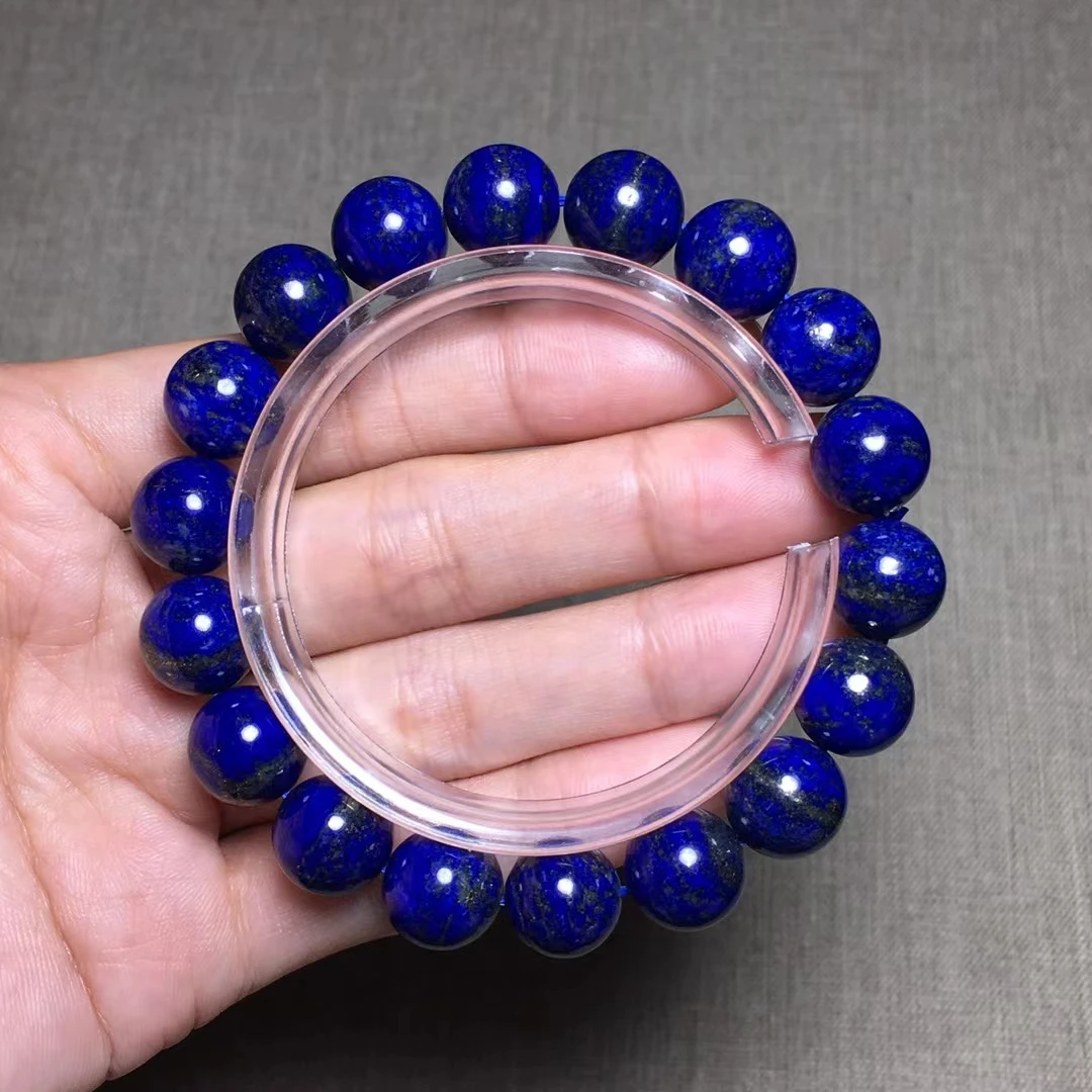 Natural Blue Lapis Lazuli Pi Xiu Beads Bracelet 9mm Women Men Stretch Round Crystal Bracelet Fashion Jewelry AAAAAA