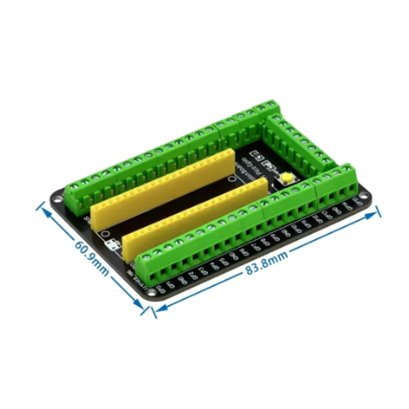 Raspberry Pi Pico لوح تمديد GPIO Breakout تمديد محول على متن الذكور والإناث دبابيس لبيكو