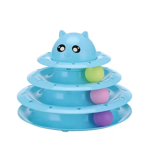 Interactive Cat Toy Tower for Pets Smart Paw Toy Katten Speelgoed Fun Cat Accessories Jouet Pour Chat Supplies