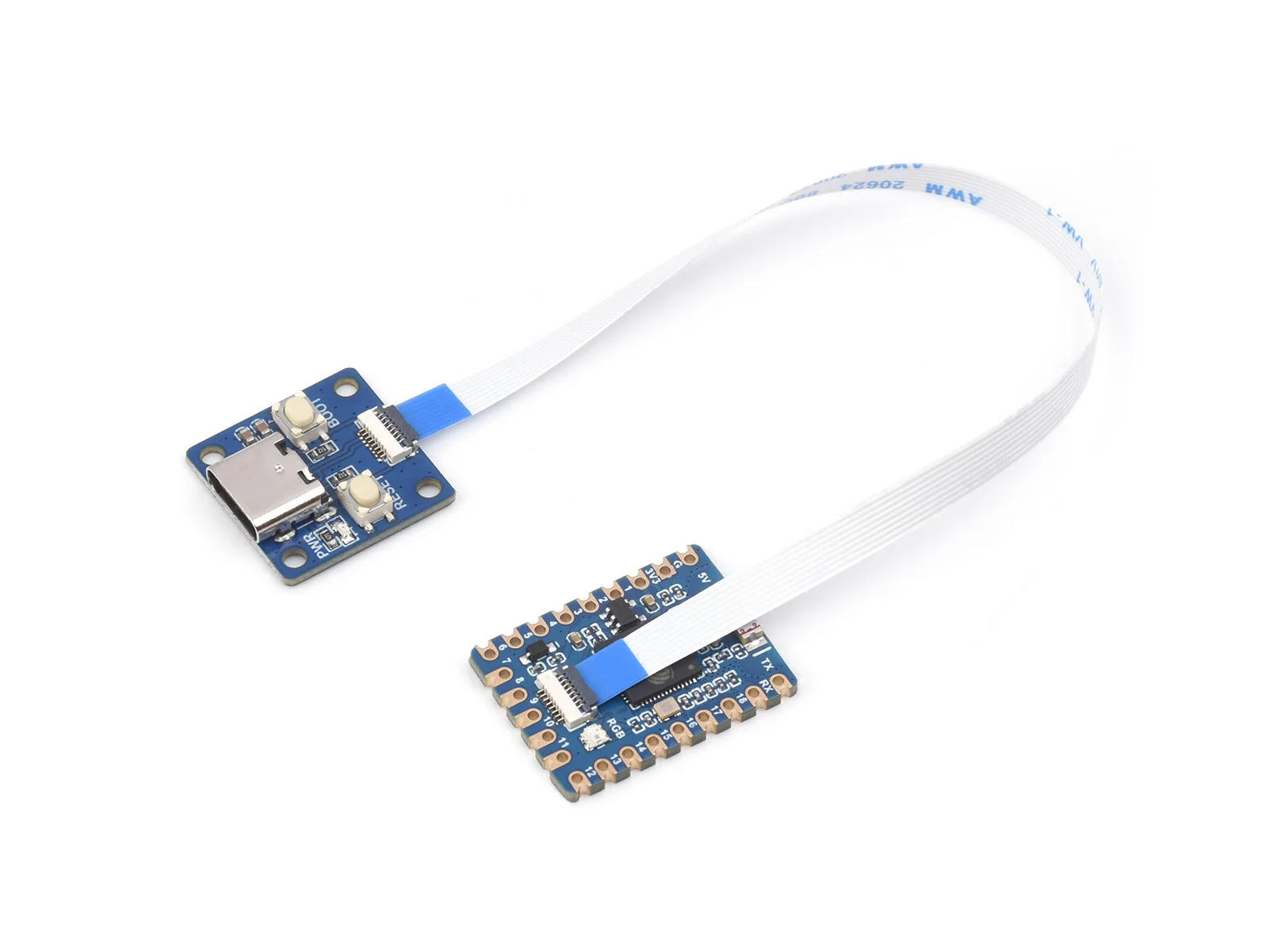 ESP32-S3 Mini Development Board,Based On ESP32-S3FH4R2 Dual-Core Processor,240MHz Running Frequency,With USB Port Adapter Board