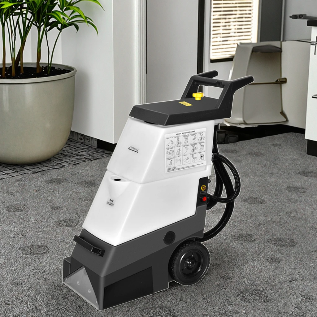 

15L Three-in-One Plastic Cleaning Equipment New Hand Push Cold Water Carpet Sofa Mattress Cleaner With Electric Motor Pump