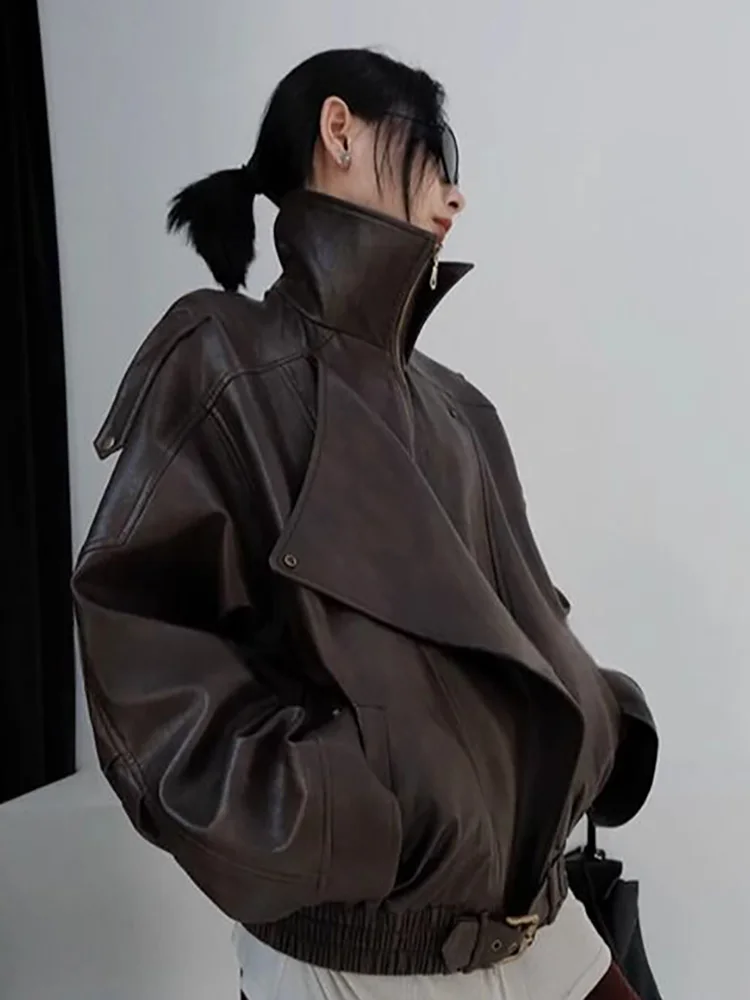 

Весна 2026, новое верхнее пальто в стиле ретро, куртка на молнии Y2k, одежда оверсайз, уличная одежда, женская одежда, толстовки, мужские куртки, пальто