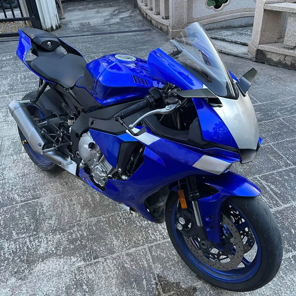 YZF R6 R1 2020-2022 دراجة نارية مرآة تعديل الرياح الجناح قابل للتعديل الدورية مرآة الرؤية الخلفية اكسسوارات لياماها YZFR1 YZF R6