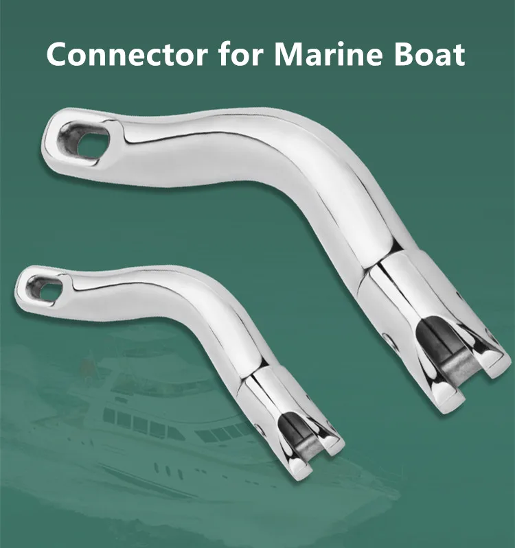 Stainless Steel Anchor 1/4 Inch-5/16 Inch Chain 360 Degree Swivel Chain Connector for Marine Boat